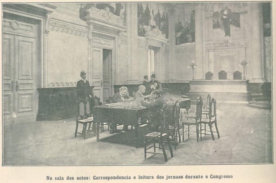 Na sala dos actos_Congresso
